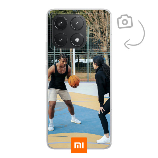 Etui de téléphone en flexibel imprimé au dos pour Xiaomi Poco F6 Pro