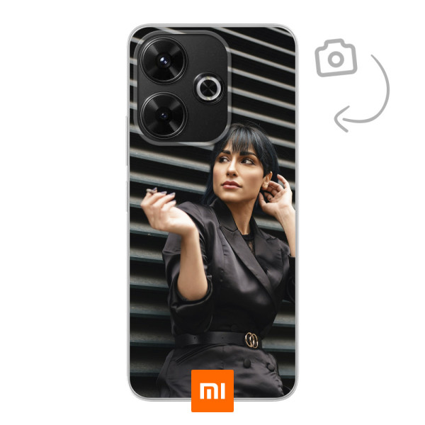 Etui de téléphone en flexibel imprimé au dos pour Xiaomi Poco M6 4G/Redmi 13/Redmi 13X/Redmi Note 13R