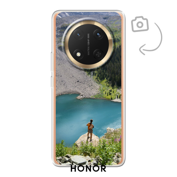 Etui de téléphone en flexibel imprimé au dos pour Honor Magic7 Lite/X9c