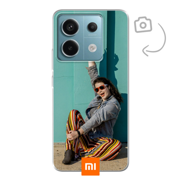 Etui de téléphone en flexibel imprimé au dos pour Xiaomi Poco X6/Redmi Note 13 Pro 5G