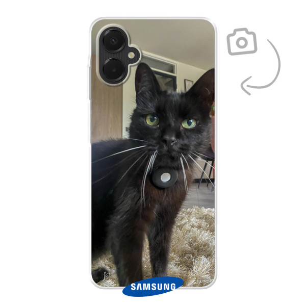 Etui de téléphone en flexibel imprimé au dos pour Samsung Galaxy A06 5G