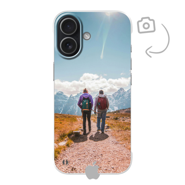 Étui de téléphone solide imprimé au dos pour iPhone 17