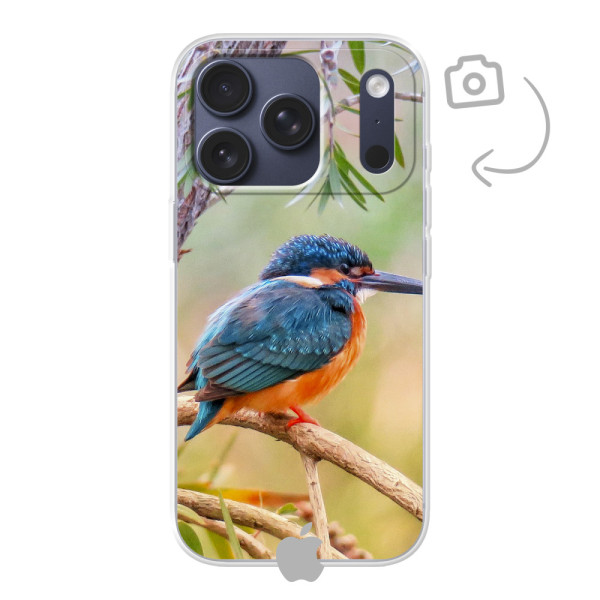 Etui de téléphone en flexibel imprimé au dos pour iPhone 17 Pro