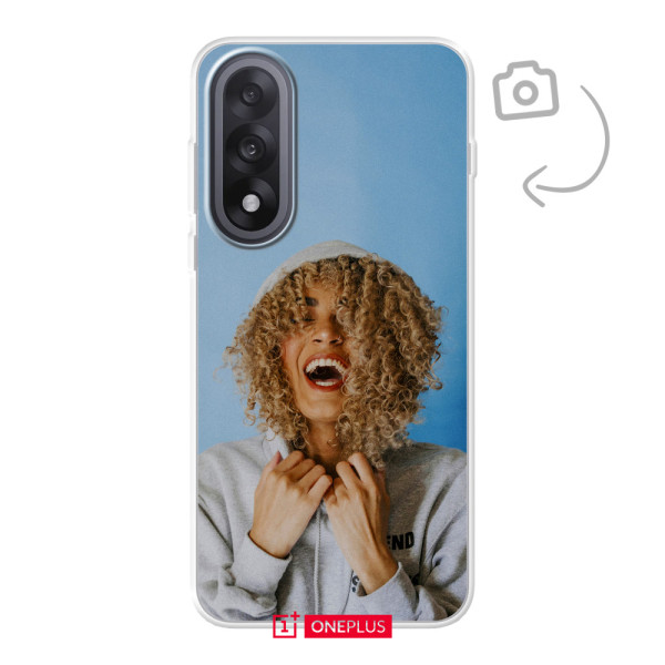 Etui de téléphone en flexibel imprimé au dos pour OnePlus Nord 5