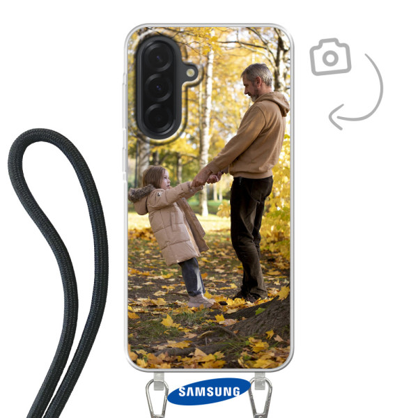 Etui de téléphone avec cordon pour Samsung Galaxy A36/A56
