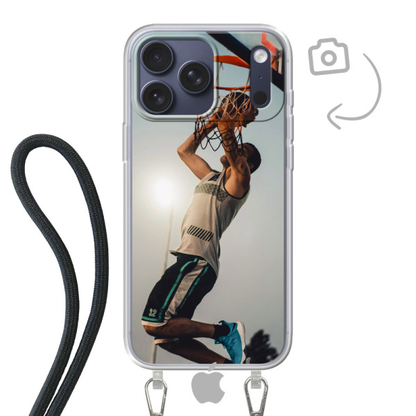 Etui de téléphone avec cordon pour iPhone 17 Pro Max