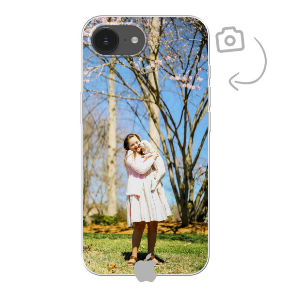 Étui de téléphone solide imprimé au dos pour iPhone 16e