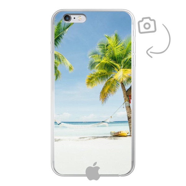 Etui de téléphone en flexibel imprimé au dos pour iPhone 6 Plus/6s Plus