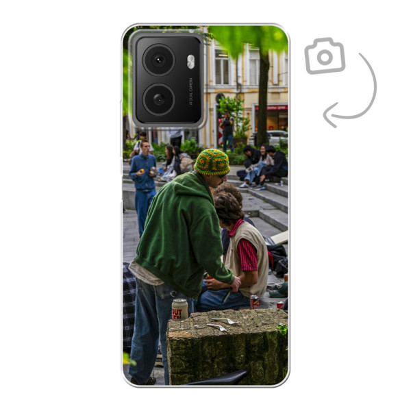 Etui de téléphone en flexibel imprimé au dos pour HMD Pulse Pro/Pulse+/Pulse