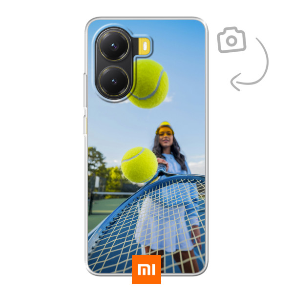 Etui de téléphone en flexibel imprimé au dos pour Xiaomi Poco X7 Pro/Redmi Turbo 4