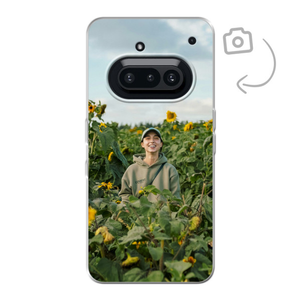 Etui de téléphone en flexibel imprimé au dos pour Nothing Phone (3a)