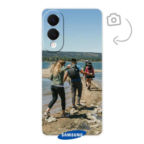 Etui de téléphone en flexibel imprimé au dos pour Samsung Galaxy S25 Edge