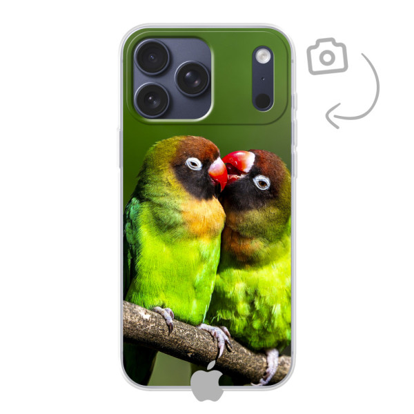 Etui de téléphone en flexibel imprimé au dos pour iPhone 17 Pro Max