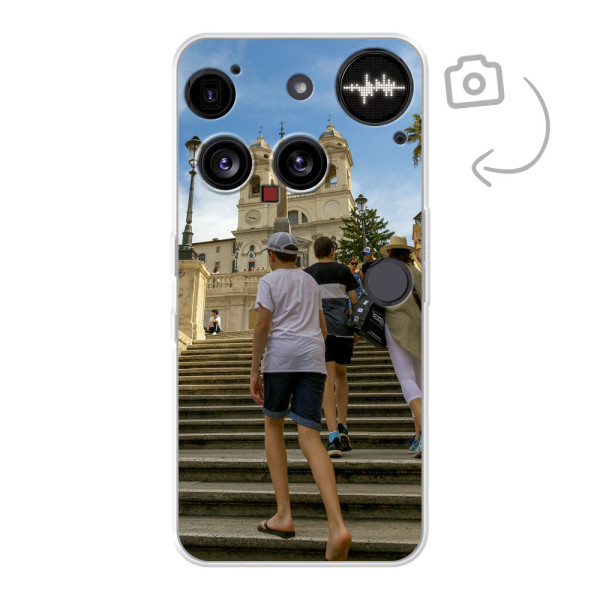 Etui de téléphone en flexibel imprimé au dos pour Nothing Phone (3)