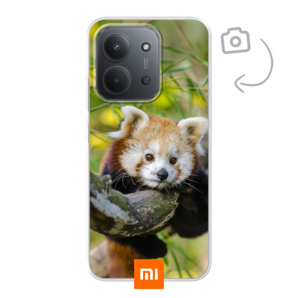 Etui de téléphone en flexibel imprimé au dos pour Xiaomi Redmi 15C 4G