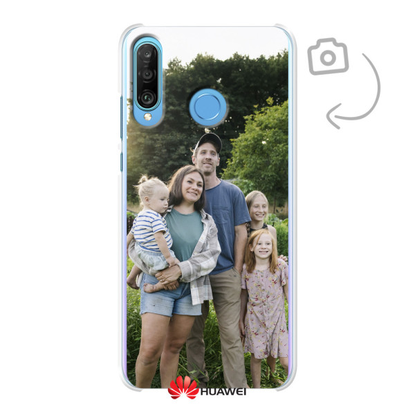 Étui de téléphone solide imprimé au dos pour Huawei P30 Lite