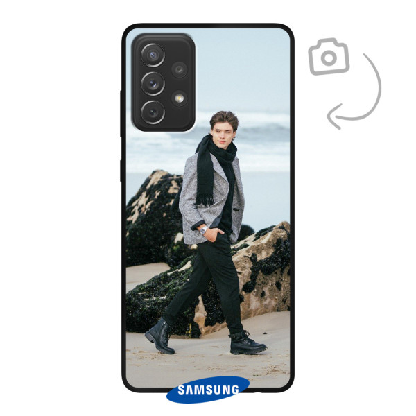 Etui de téléphone en flexibel imprimé au dos pour Samsung Galaxy A72/A72 5G