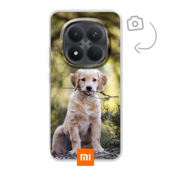 Etui de téléphone en flexibel imprimé au dos pour Xiaomi Poco M8 Pro