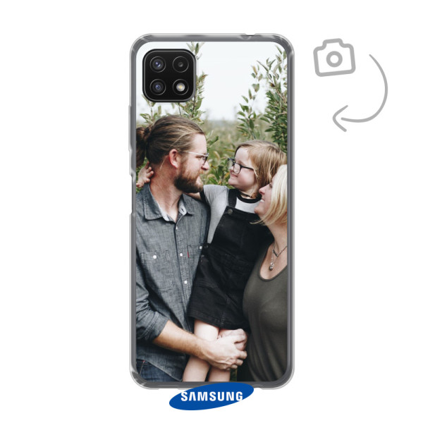 Etui de téléphone en flexibel imprimé au dos pour Samsung Galaxy A22 5G