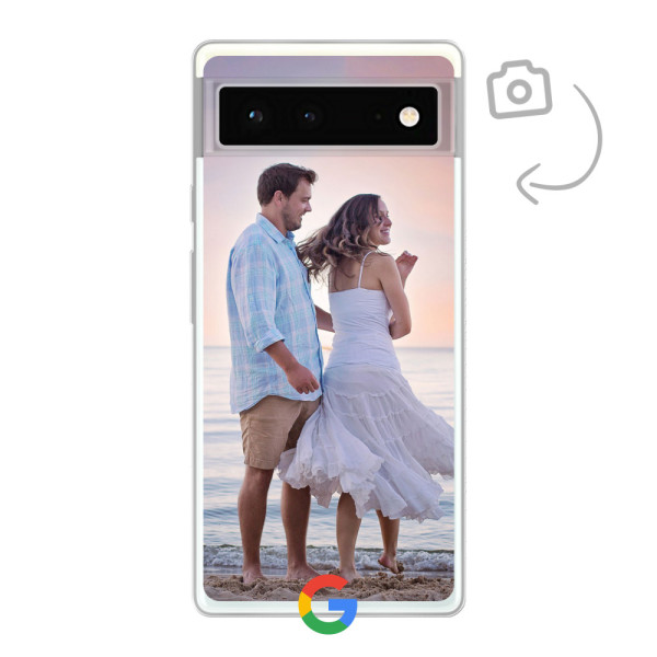 Etui de téléphone en flexibel imprimé au dos pour Google Pixel 6
