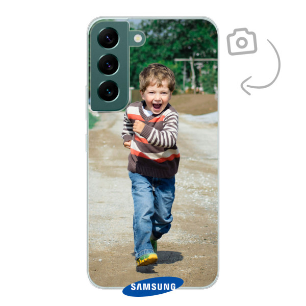 Etui de téléphone en flexibel imprimé au dos pour Samsung Galaxy S22
