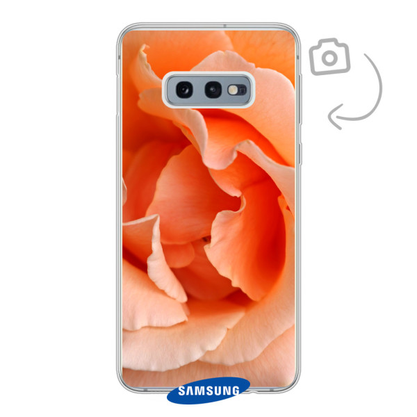 Etui de téléphone en flexibel imprimé au dos pour Samsung Galaxy S10e