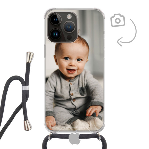 Etui de téléphone avec cordon pour iPhone 14 Pro Max