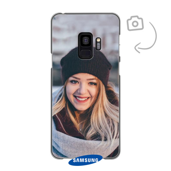 Etui de téléphone en flexibel imprimé au dos pour Samsung Galaxy S9
