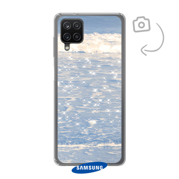 Etui de téléphone en flexibel imprimé au dos pour Samsung Galaxy A12/A12 Nacho