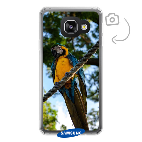 Etui de téléphone en flexibel imprimé au dos pour Samsung Galaxy A3 (2016)