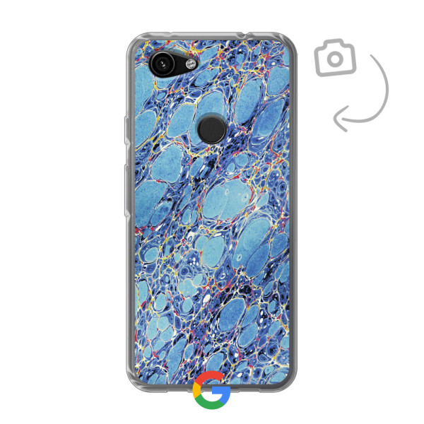 Etui de téléphone en flexibel imprimé au dos pour Google Pixel 3a