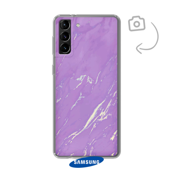 Etui de téléphone en flexibel imprimé au dos pour Samsung Galaxy S21 Plus 5G