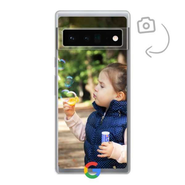 Etui de téléphone en flexibel imprimé au dos pour Google Pixel 6 Pro