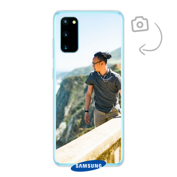 Étui de téléphone solide imprimé au dos pour Samsung Galaxy S20/S20 5G