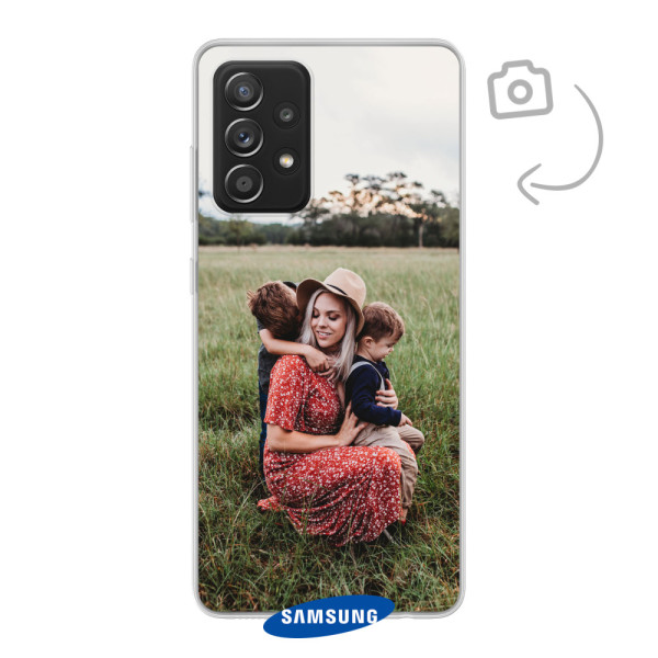 Étui de téléphone solide imprimé au dos pour Samsung Galaxy A52/A52 5G/A52s 5G