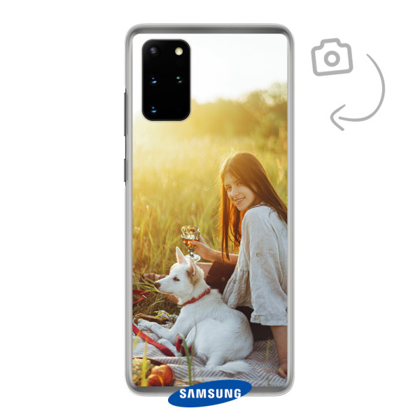 Étui de téléphone solide imprimé au dos pour Samsung Galaxy S20 Plus/S20 Plus 5G