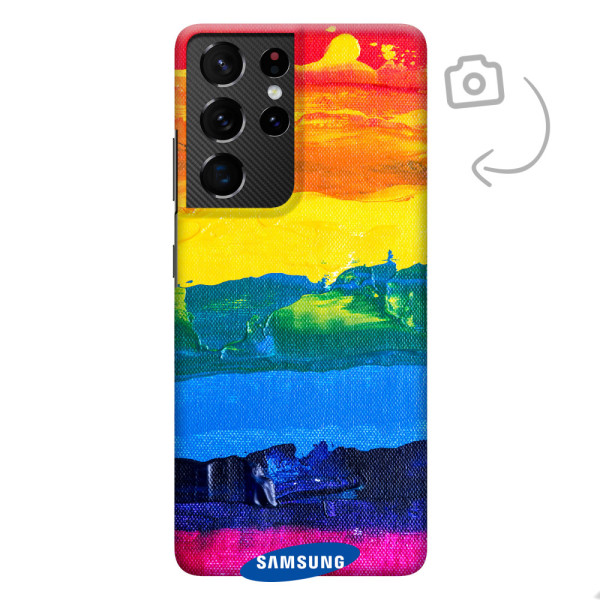 Etui de téléphone entièrement imprimé pour Samsung Galaxy S21 Ultra 5G