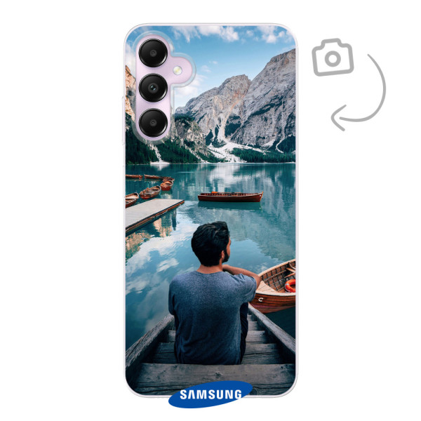 Etui de téléphone en flexibel imprimé au dos pour Samsung Galaxy A05s