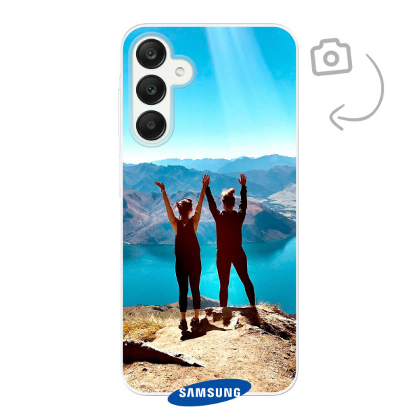 Etui de téléphone en flexibel imprimé au dos pour Samsung Galaxy A25