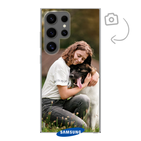 Étui de téléphone solide imprimé au dos pour Samsung Galaxy S24 Ultra