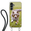 Etui de téléphone avec cordon pour Samsung Galaxy A16/A16 5G
